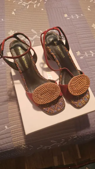 Sandalias Noa Harmon Verano Nuevas de piel