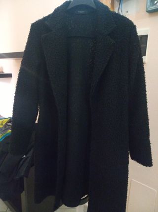 Cappottino nero donna