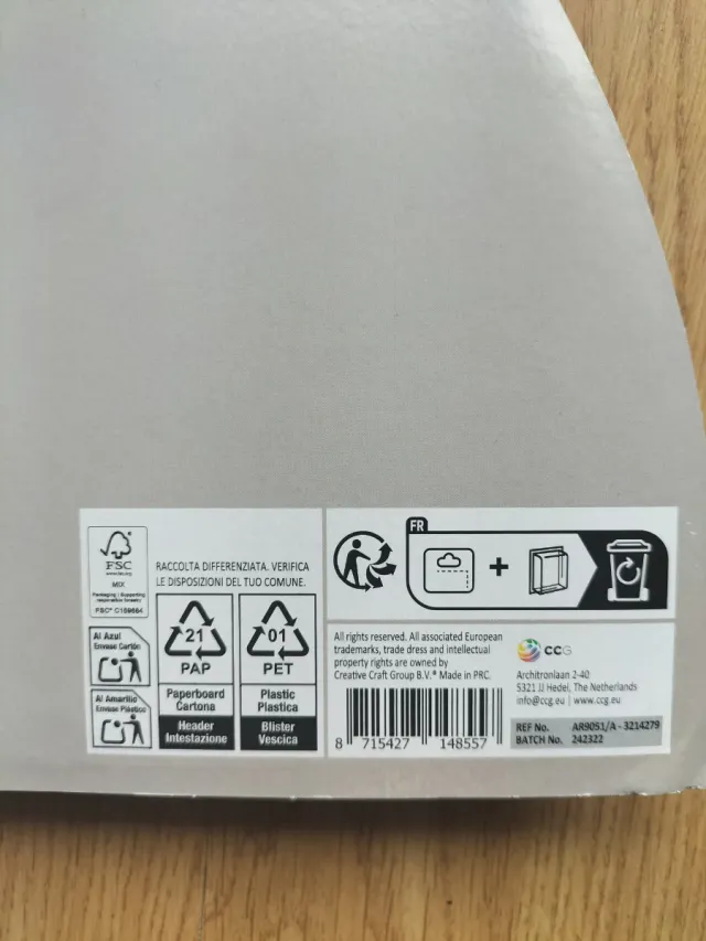 Set 30 botes pintura acrílica Van Bleiswijck