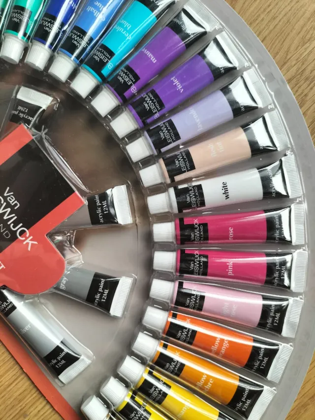 Set 30 botes pintura acrílica Van Bleiswijck