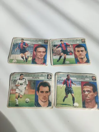 Lote 18 cromos Liga 2001-2002 Ediciones Este