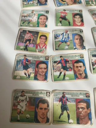 Lote 18 cromos Liga 2001-2002 Ediciones Este