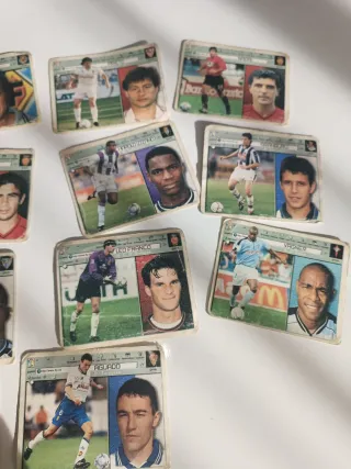 Lote 18 cromos Liga 2001-2002 Ediciones Este