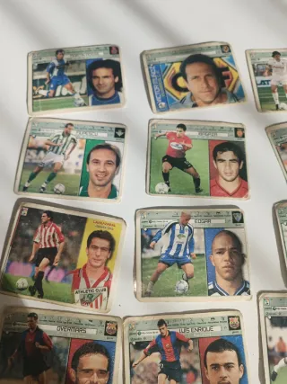 Lote 18 cromos Liga 2001-2002 Ediciones Este