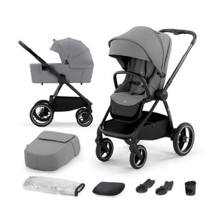 Carro de bebé completo gris