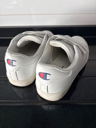 Zapatillas Champion Blancas Velcro