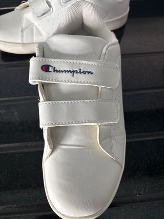 Zapatillas Champion Blancas Velcro