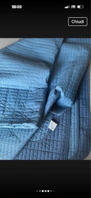 Piumino marca Somma blu