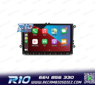 RADIO GPS ANDROID 12 PARA VW SEAT SKODA