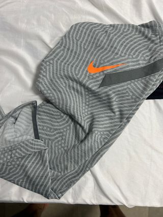 Chándal Nike Dry Fit Gris Naranja