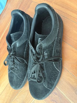Puma Suede Talla 45 Zapatillas Negras