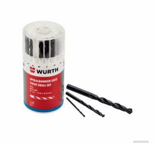 Conjunto Brocas Helicoidales Würth HSS