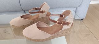 Cuñas Beige y Marrones