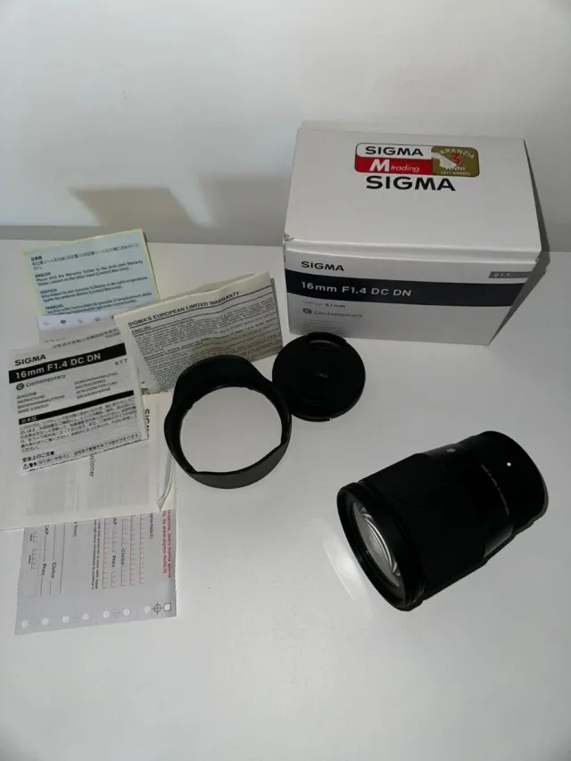 Sigma 16mm f/1.4 DC DN Sony E-mount