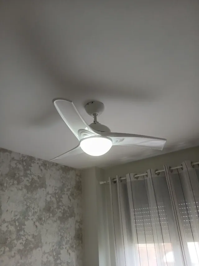 Ventilador de techo blanco 3 posiciones