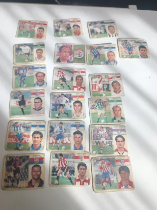 Lote 19 cromos Liga 1999-2000 Ediciones Este
