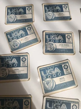 Lote 19 cromos Liga 1999-2000 Ediciones Este
