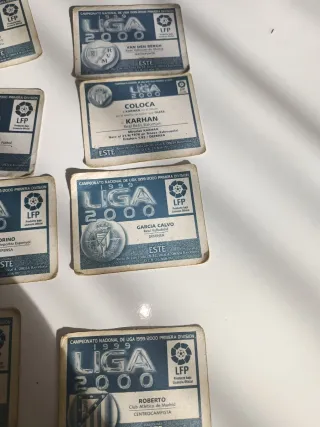 Lote 19 cromos Liga 1999-2000 Ediciones Este
