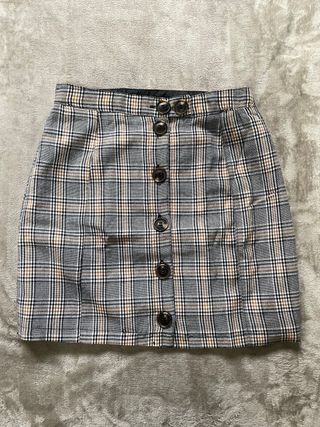 Falda Tiffosi cuadros Talla S