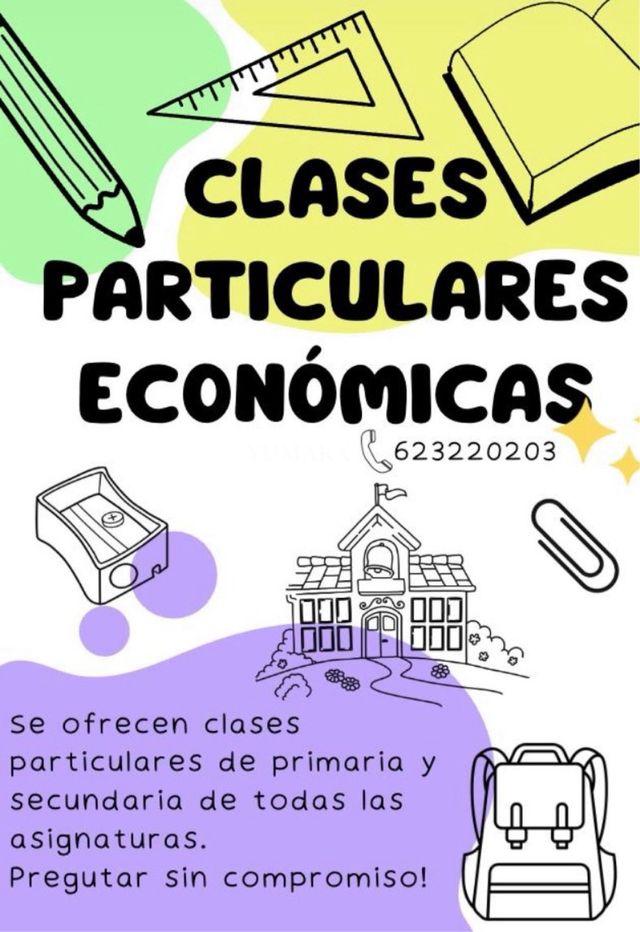 clases particulares económicas!!