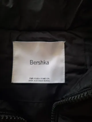 Chaleco acolchado negro