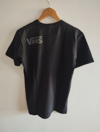 Camiseta Vans Negra manga corta 