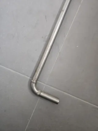 Gancho de pesca largo de metal ,140sm