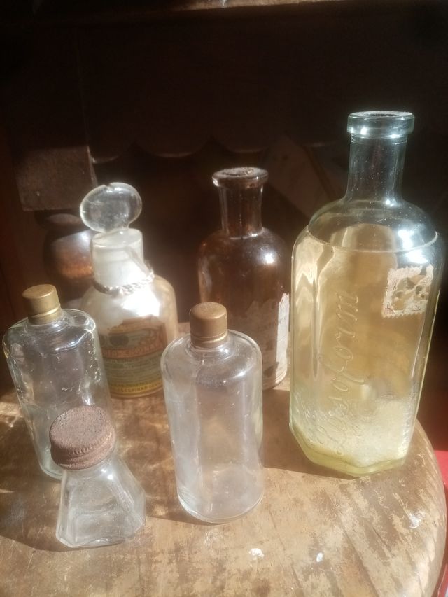 Lote 6 Botes Farmacia Antiguos