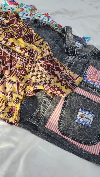 Lote 18 Camisas Vintage Multicolor