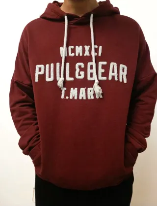 Felpa con cappuccio Pull&Bear