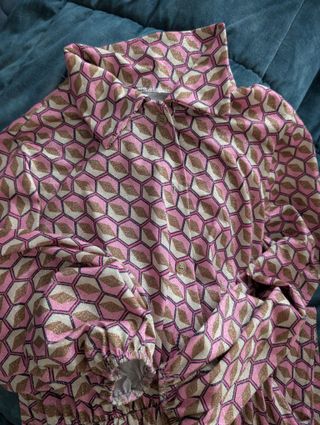 Abito lurex geometrico