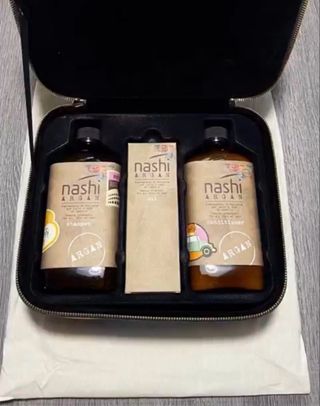 Valigetta Nashi Argan Shampoo Conditioner Olio