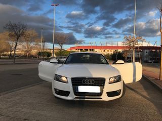 Audi A5 2011, motor 2.0 TDI blanco, llantas dptvas