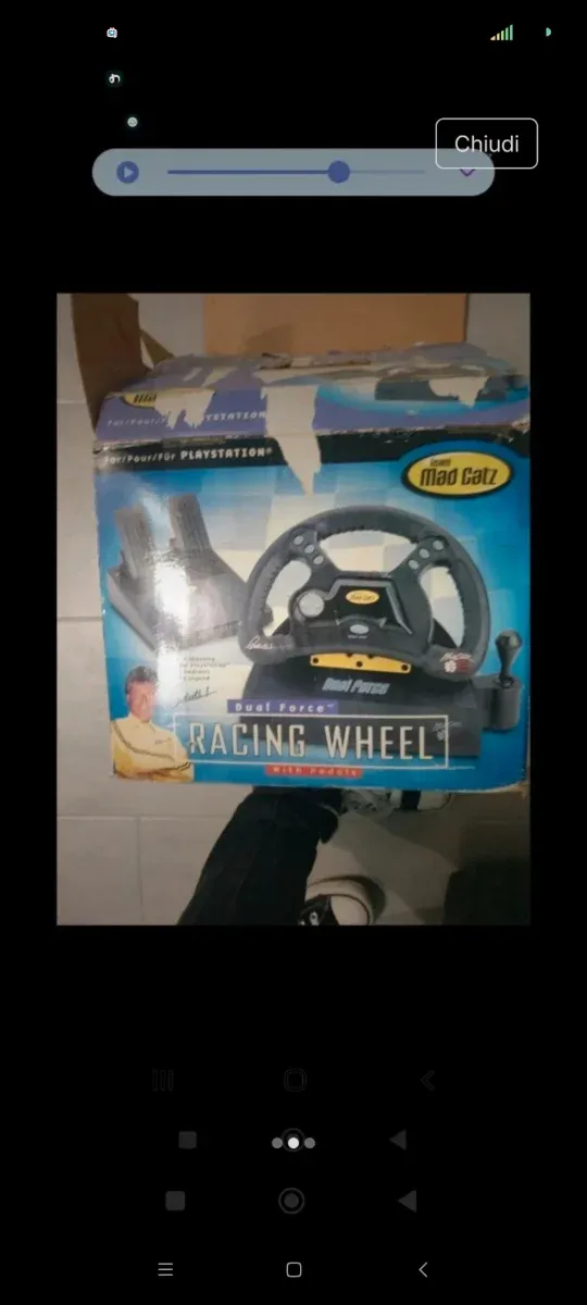 Volante Logitech PS1 PS2