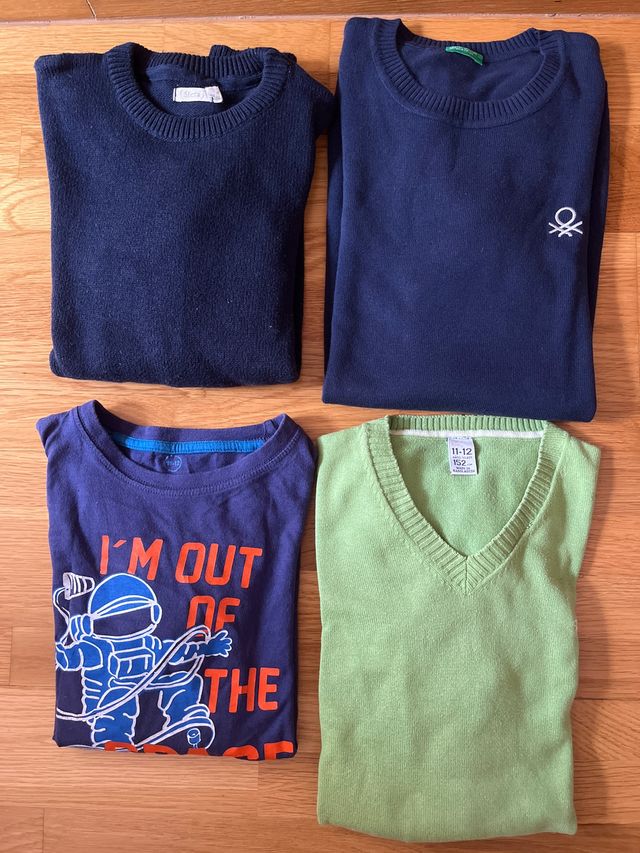 Lote Ropa Invierno Niño 11/12 Años