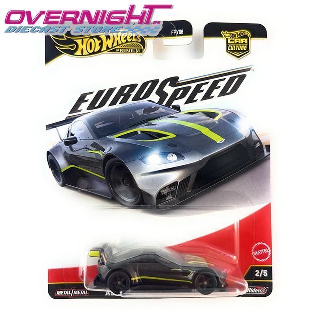 Hot Wheels Euro Speed Premium Pack 5 Coches