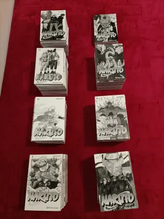 Colección entera. Libros Naruto