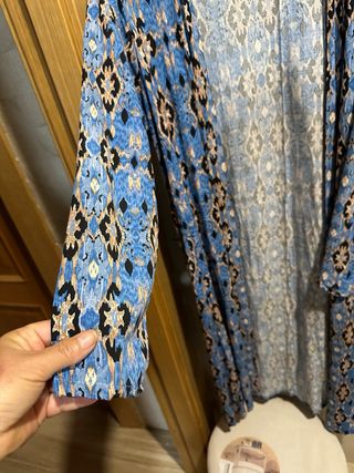 Conjunto kimono y pantalón