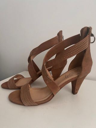 Sandalias Miss Sixty Talla 40 Marrones