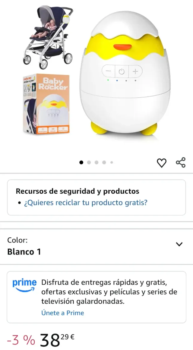 Balanceador Baby Rocker