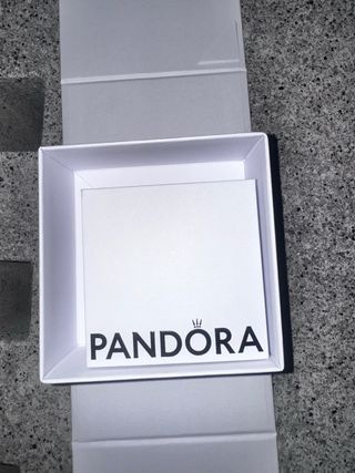 Collar Pandora Corazón Rosa Plata