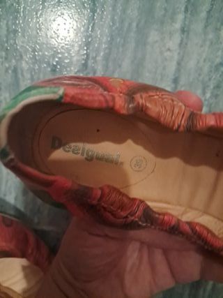 Manoletinas Desigual Talla 39
