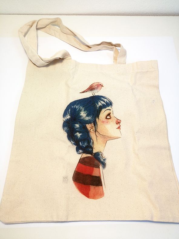 Totebag Ilustración Esther Gili