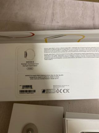 Apple Watch Serie 8 41mm Beige/Oro