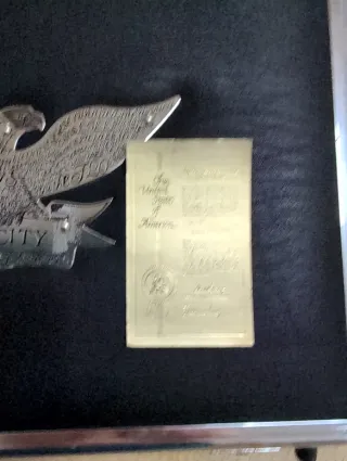 Maletín Bag City Negro y Plateado