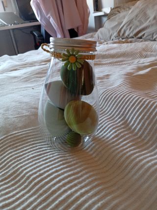 Esponjas de maquillaje (beige y verde)