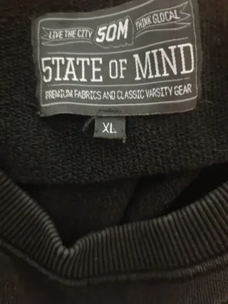 Felpa State of Mind Nera