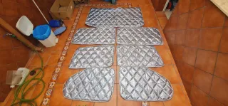 Oscurecedores 9 capas Mercedes Vito W638 Camper.