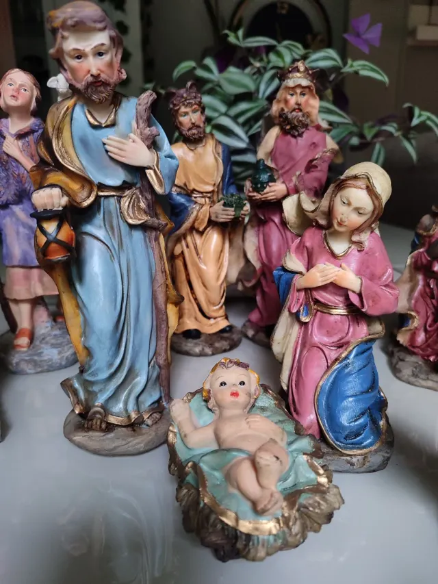 Belén 12 Figuras década de los  70