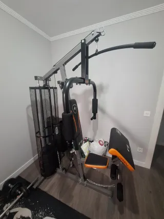 Gimnasio en casa multifuncional